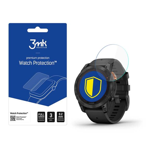 Garmin Fenix ​​7 Pro Solar - 3mk Watch Protection™ v. FlexibleGlass Lite | Techbox