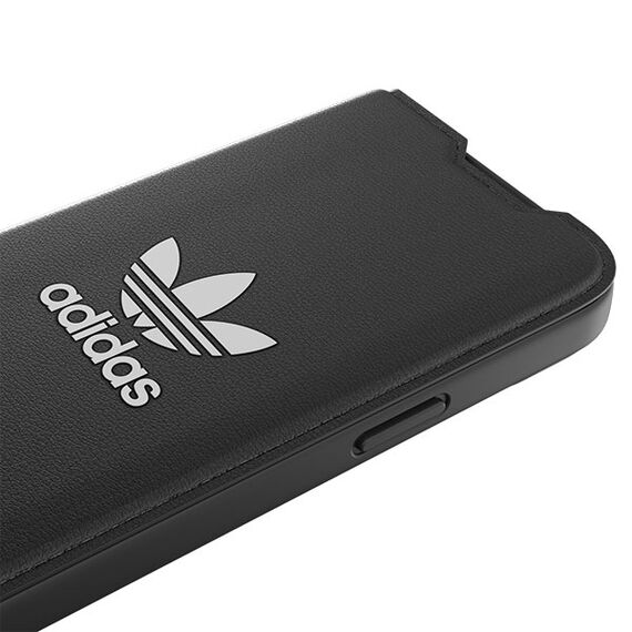 Adidas OR Booklet Case BASIC iPhone 14 6.1" black/black white 50181 | Techbox