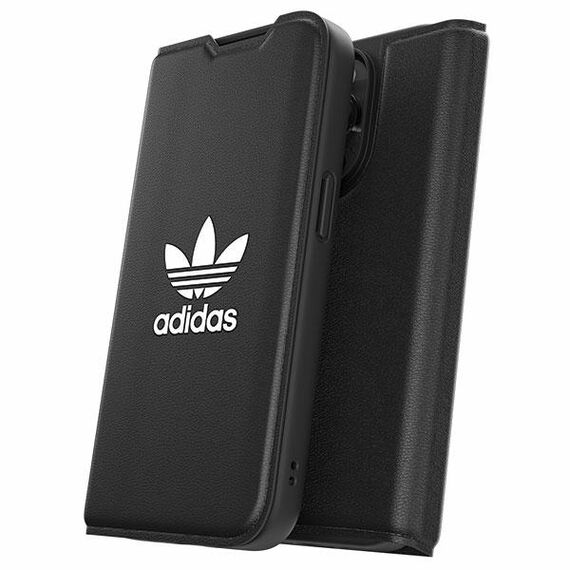 Adidas OR Booklet Case BASIC iPhone 14 Pro 6.1" black/black white 50182 | Techbox