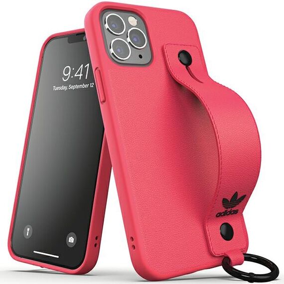 Adidas OR Hand Strap Case for iPhone 12 / iPhone 12 Pro - pink - Uncategorized Cases (2) - Cases - Techbox