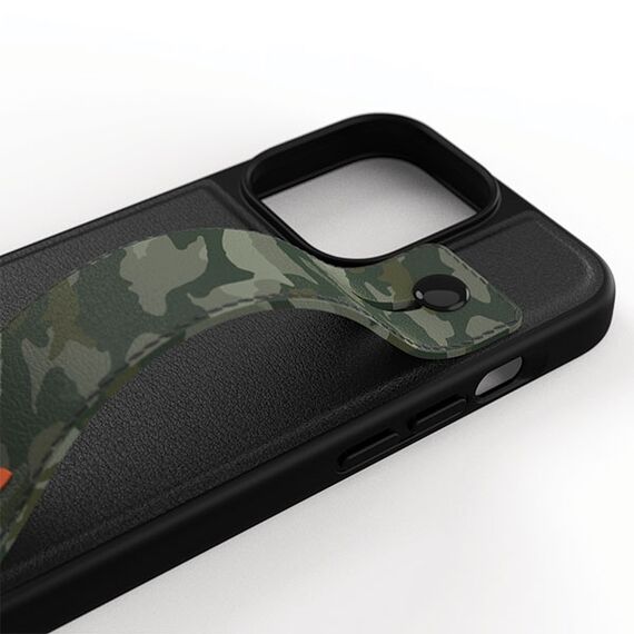Adidas OR Hand Strap Case iPhone 13 Pro /13 6.1" black-green/black-green 47111 - Apple Cases - Cases - Techbox