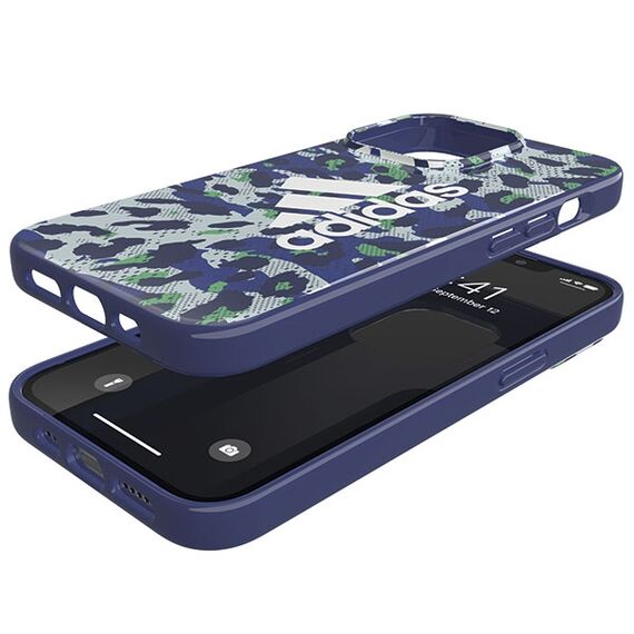 Adidas OR Snap Case Leopard iPhone 13/13 Pro 6.1" blue/blue 47260 | Techbox