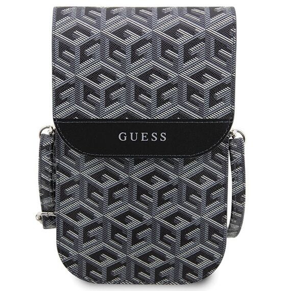Guess Handbag GUWBHGCFSEK black/black GCube Stripe - Uncategorized Screen Protection (2) - Screen & Camera Protection - Techbox