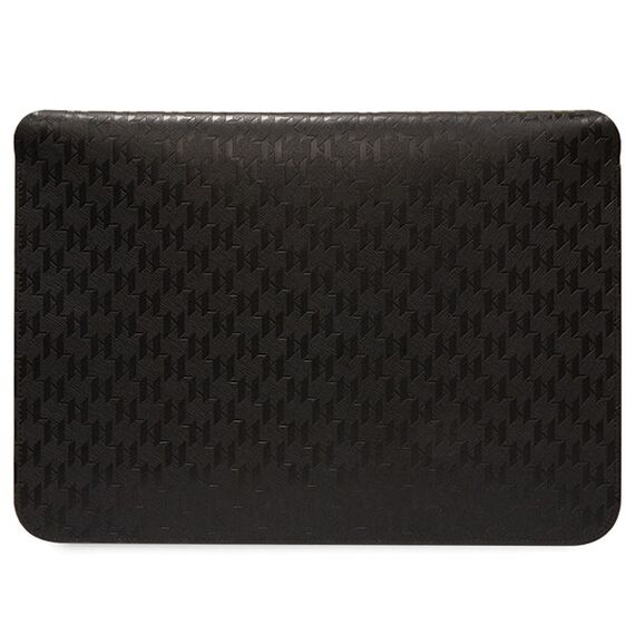 Karl Lagerfeld Sleeve KLCS14SAKLHPK 14" black/black Saffiano Plaque - Bags & Backpacks - Laptop Accessories - Techbox
