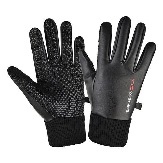 Men's insulated, anti-slip telephone gloves - black - Uncategorized Screen Protection (2) - Screen & Camera Protection - Techbox