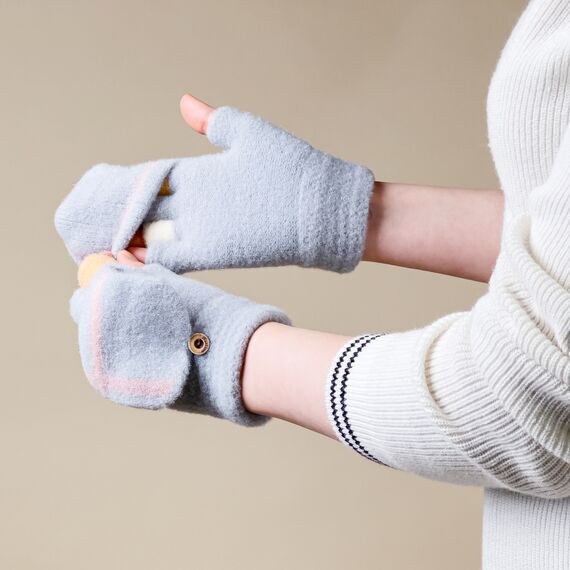 Miltenki winter gloves - gray - Smartphone Accessories - Cables & Accessories - Techbox