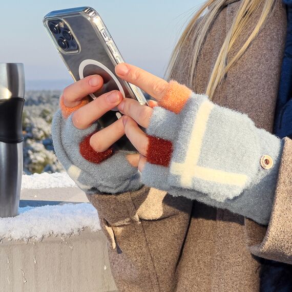 Miltenki winter gloves - blue - Smartphone Accessories - Cables & Accessories - Techbox