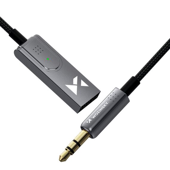 Wozinsky WTODB Bluetooth 5.3 Audio Adapter / AUX Audio Receiver | Techbox