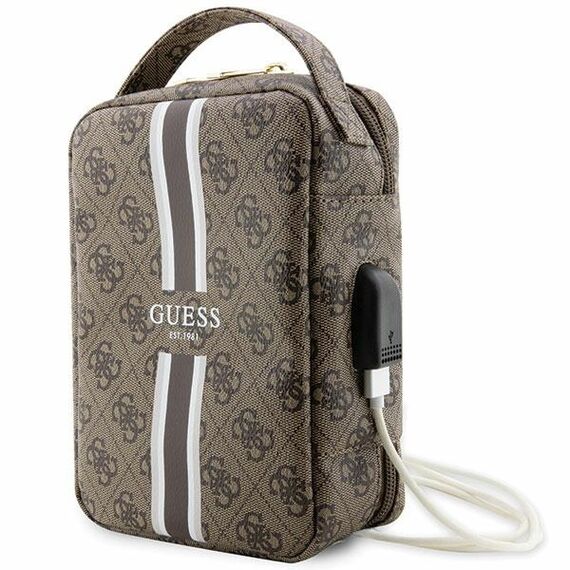 Guess Bag GUHBP4RPSW Organizer brown/brown 4G Printed Stripes - Uncategorized Screen Protection (2) - Screen & Camera Protection - Techbox