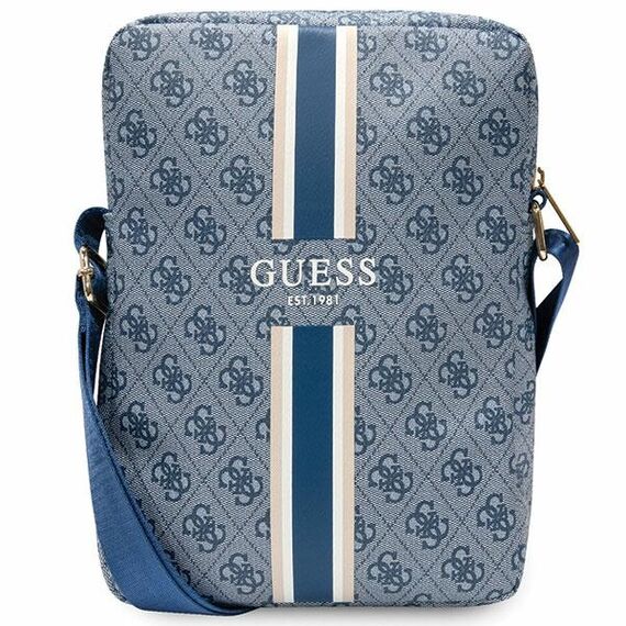 Guess Bag GUTB10P4RPSB 10" blue/blue 4G Stripes Tablet Bag | Techbox