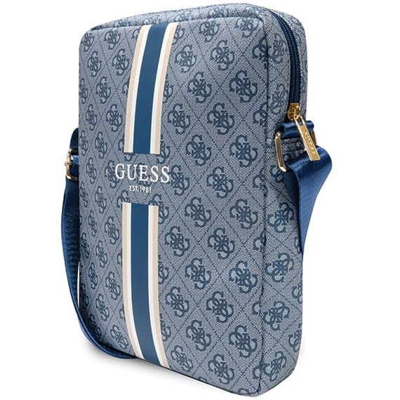 Guess Bag GUTB10P4RPSB 10" blue/blue 4G Stripes Tablet Bag | Techbox