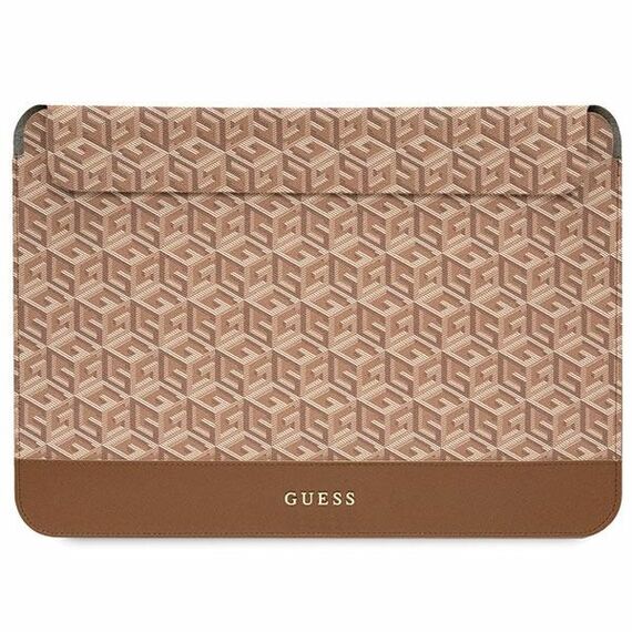 Guess GUCS14HGCFSEW 14" case - brown GCube Stripes - Bags & Backpacks - Laptop Accessories - Techbox