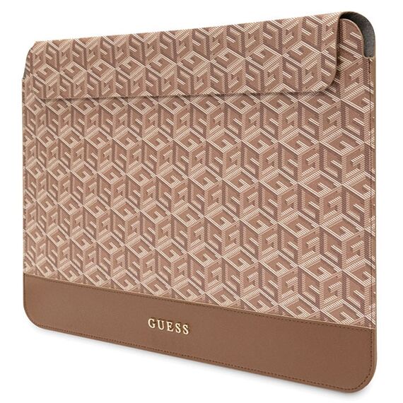 Guess GUCS14HGCFSEW 14" case - brown GCube Stripes - Bags & Backpacks - Laptop Accessories - Techbox
