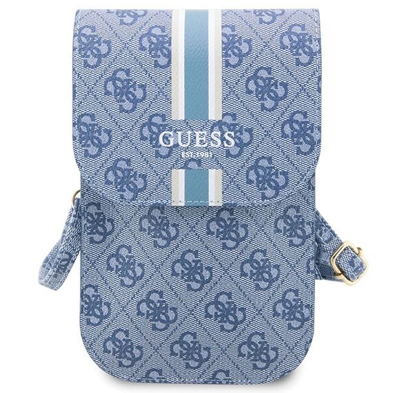 Guess handbag GUWBP4RPSB - blue 4G Stripes | Techbox