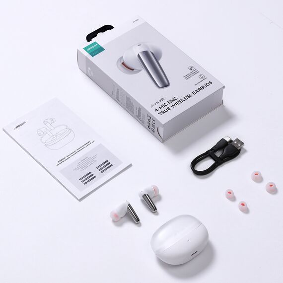 Joyroom Jbuds Series JR-BB1 TWS wireless in-ear headphones - white | Techbox