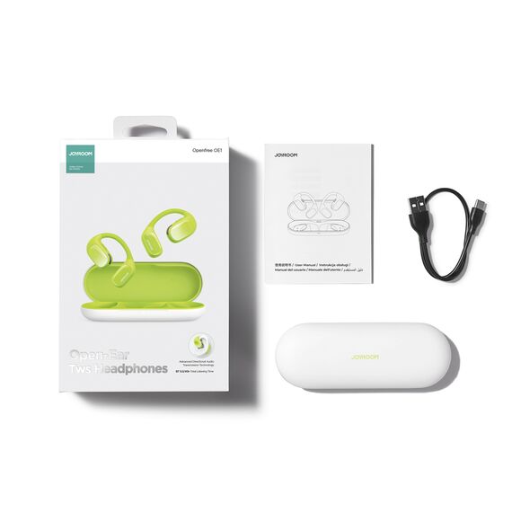 Joyroom Openfree JR-OE1 wireless on-ear headphones - green | Techbox