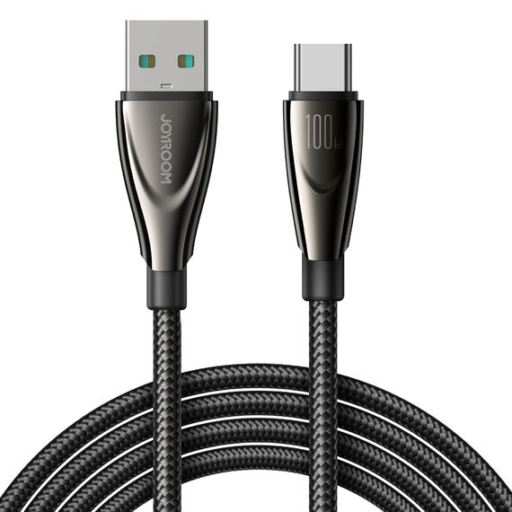 Joyroom Pioneer Series SA31-AC6 USB-A / USB-C cable 100W 1.2m - black - Cables & Adapters - Cables & Accessories - Techbox