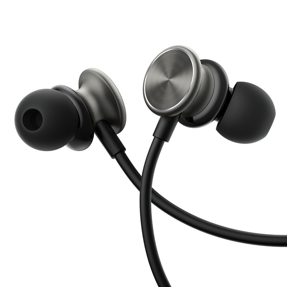 Joyroom Wired Series JR-EW03 wired in-ear headphones - dark gray - Handsfree - Headsets - Techbox