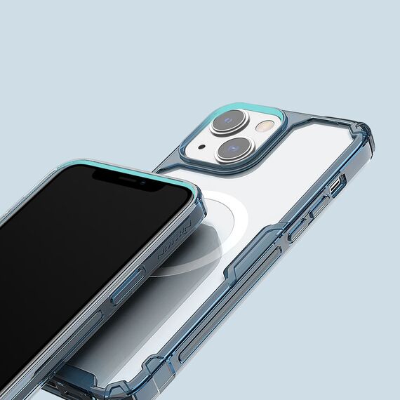 Nillkin Nature Pro armored case with MagSafe for iPhone 15 Plus - blue | Techbox