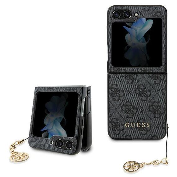 Guess 4G Charms Collection case for Samsung Galaxy Z Flip 5 - gray - Uncategorized Cases (2) - Cases - Techbox