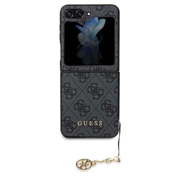 Guess 4G Charms Collection case for Samsung Galaxy Z Flip 5 - gray - Uncategorized Cases (2) - Cases - Techbox