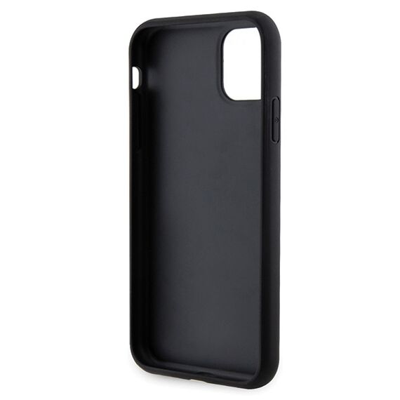 Guess GUHCN61HG4SGK case for iPhone 11 / Xr - black Glitter Script Big 4G | Techbox