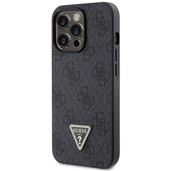 Guess GUHCP13LP4TDSCPK Case for iPhone 13 Pro / 13 - Black Crossbody 4G Metal Logo |  Techbox