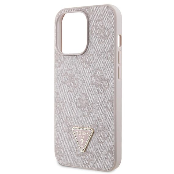 Guess GUHCP13LP4TDSCPP case for iPhone 13 Pro / 13 - pink Crossbody 4G Metal Logo |  Techbox