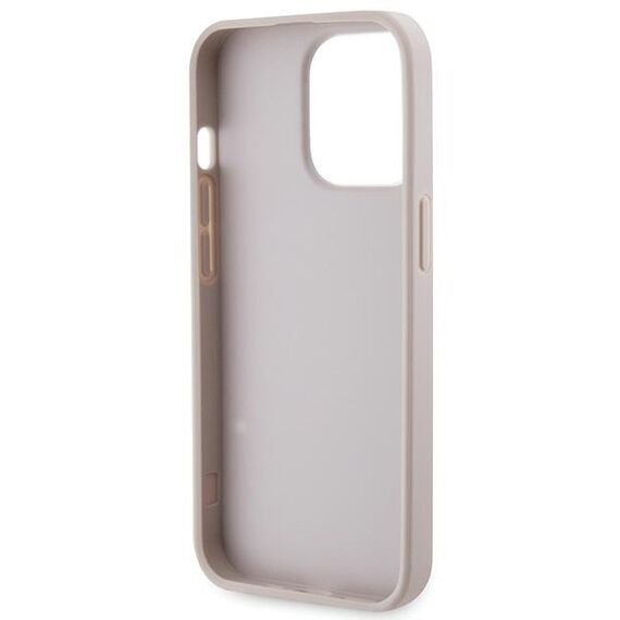 Guess GUHCP13LP4TDSCPP case for iPhone 13 Pro / 13 - pink Crossbody 4G Metal Logo |  Techbox