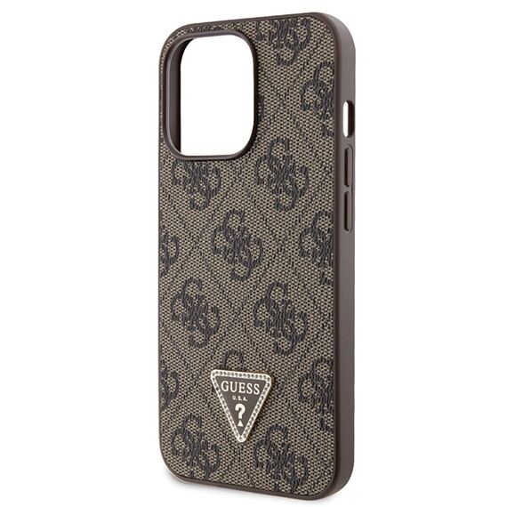 Guess GUHCP13LP4TDSCPW Case for iPhone 13 Pro / 13 - Brown Crossbody 4G Metal Logo |  Techbox