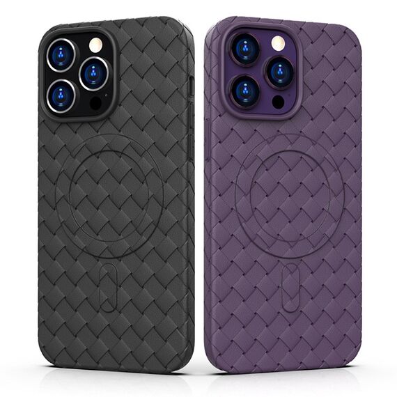 MagSafe Woven Case for iPhone 15 Pro - navy blue | Techbox
