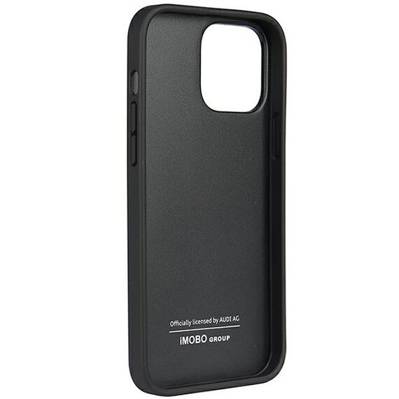 Audi Genuine Leather iPhone 13 Pro / 13 6.1" black/black hardcase AU-TPUPCIP13P-Q8/D1-BK - Apple Cases - Cases - Techbox