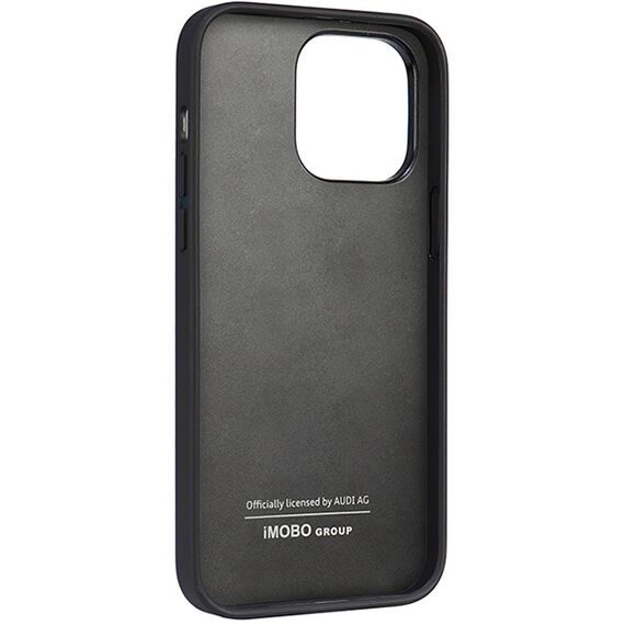 Audi Synthetic Leather iPhone 14 Pro Max 6.7" black/black hardcase AU-TPUPPCIP14PM-TT/D1-BK - Apple Cases - Cases - Techbox