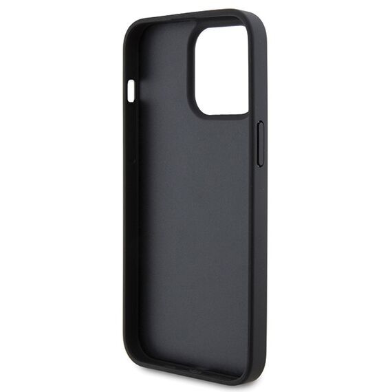 Ferrari Quilted Metal Logo case for iPhone 15 Pro Max - black | Techbox