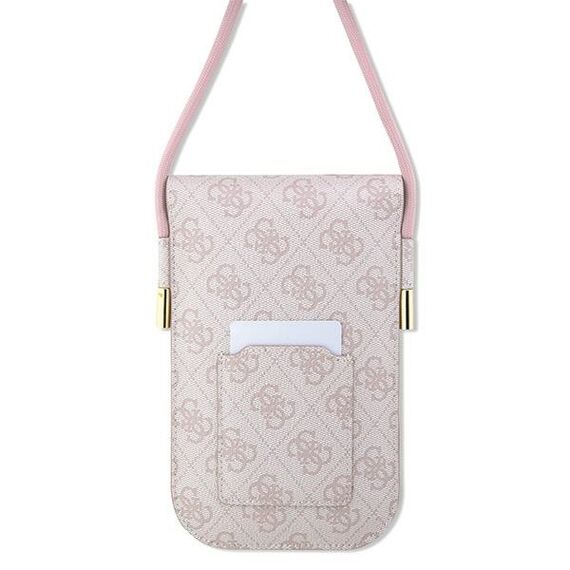 Guess handbag GUOWBP4SNSP - pink 4G Metal Script Logo - Universal Cases - Cases - Techbox