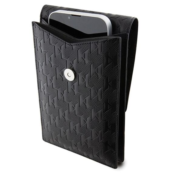 Karl Lagerfeld Case KLWBSAKHPCK Handbag - Black Saffiano Monogram Choupette - Uncategorized Cases (2) - Cases - Techbox