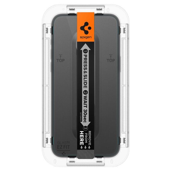 TEMPERED GLASS Spigen GLAS.TR "EZ FIT" 2-PACK IPHONE 15 PRO CLEAR - Apple iPhone - Screen & Camera Protection - Techbox