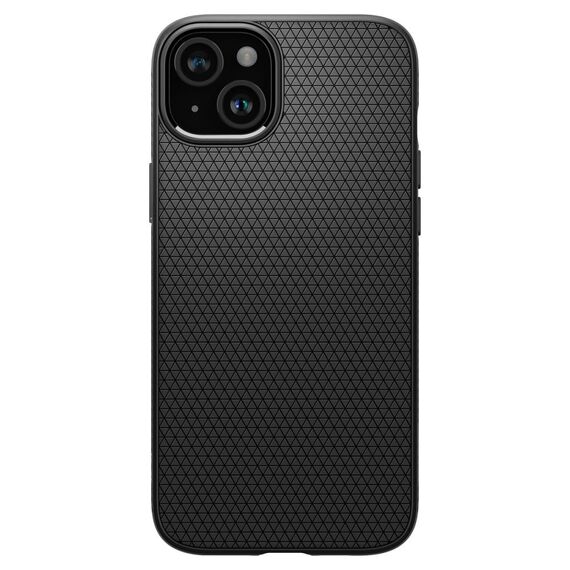 Spigen Liquid Air Case for iPhone 15 Plus - Matte Black | Techbox