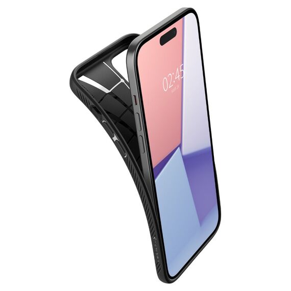 Spigen Liquid Air Case for iPhone 15 Plus - Matte Black | Techbox