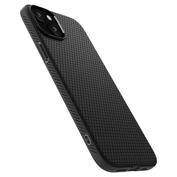Spigen Liquid Air Case for iPhone 15 Plus - Matte Black | Techbox