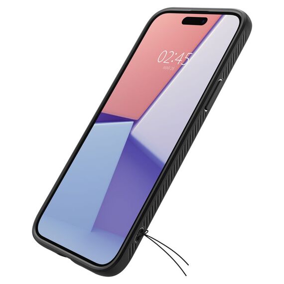 Spigen Liquid Air Case for iPhone 15 Plus - Matte Black | Techbox