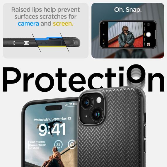Spigen Mag Armor MagSafe iPhone 15 Case - Matte Black | Techbox