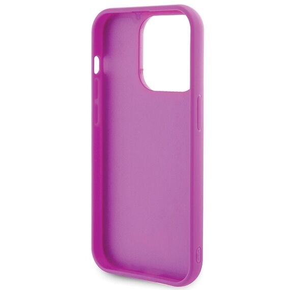 Guess Disco Metal Script case for iPhone 15 Pro - pink - Apple Cases - Cases - Techbox