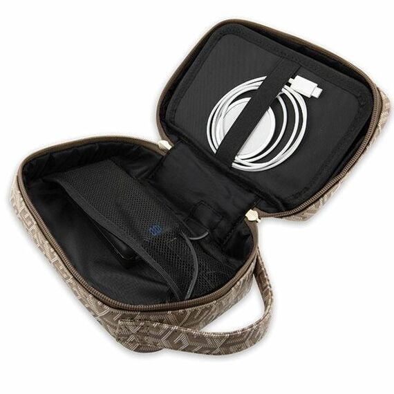Guess GUHBHGCFSEW Organizer bag - brown GCube Stripe - Uncategorized Cases (2) - Cases - Techbox