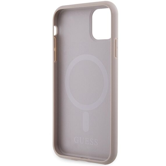 Guess GUHMN61PSAHMCP case for iPhone 11 / Xr - pink Saffiano MagSafe - Uncategorized Cases (2) - Cases - Techbox