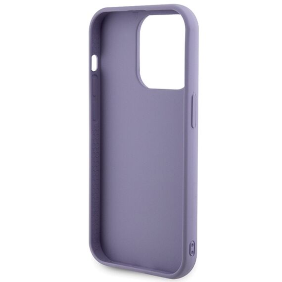 Guess Sequin Script Metal case for iPhone 15 Pro Max - purple | Techbox
