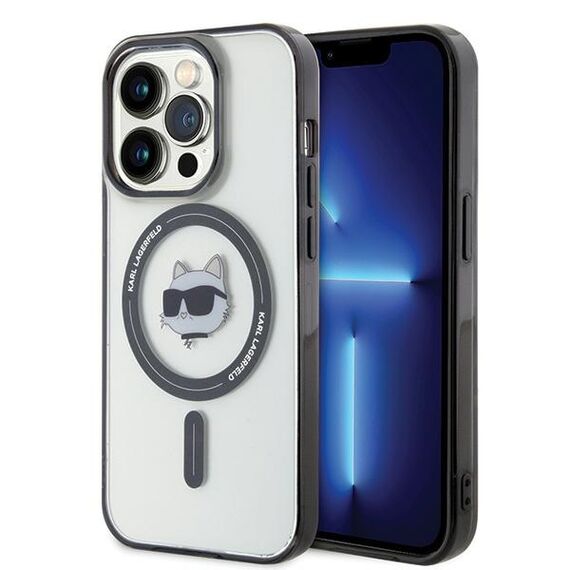 Karl Lagerfeld IML Choupette's Head MagSafe case for iPhone 15 Pro - transparent - Apple Cases - Cases - Techbox