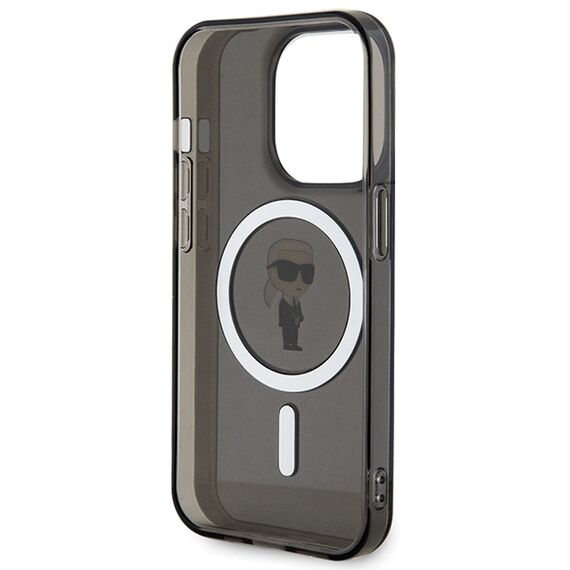 Karl Lagerfeld IML Ikonik MagSafe case for iPhone 15 Pro - black - Apple Cases - Cases - Techbox