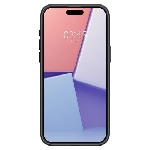 Spigen Crystal Hybrid iPhone 15 Pro Case - Black | Techbox