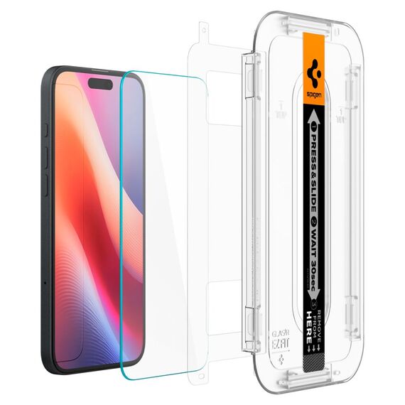 Spigen Glas.tR EZ Fit Tempered Glass for iPhone 15 / 16 | Techbox